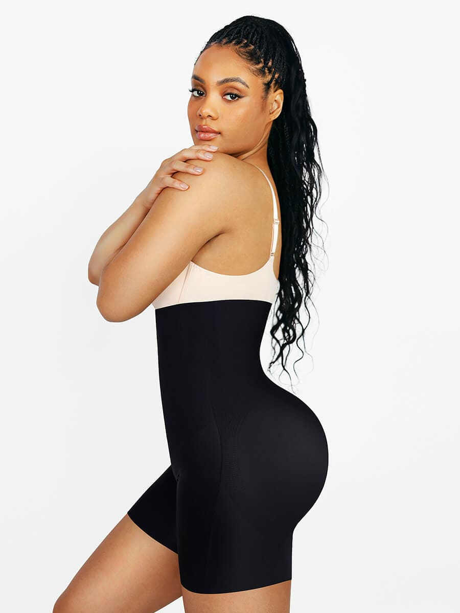 Padded BBL Booty-Boosting Waist Control Shaper Bottoms